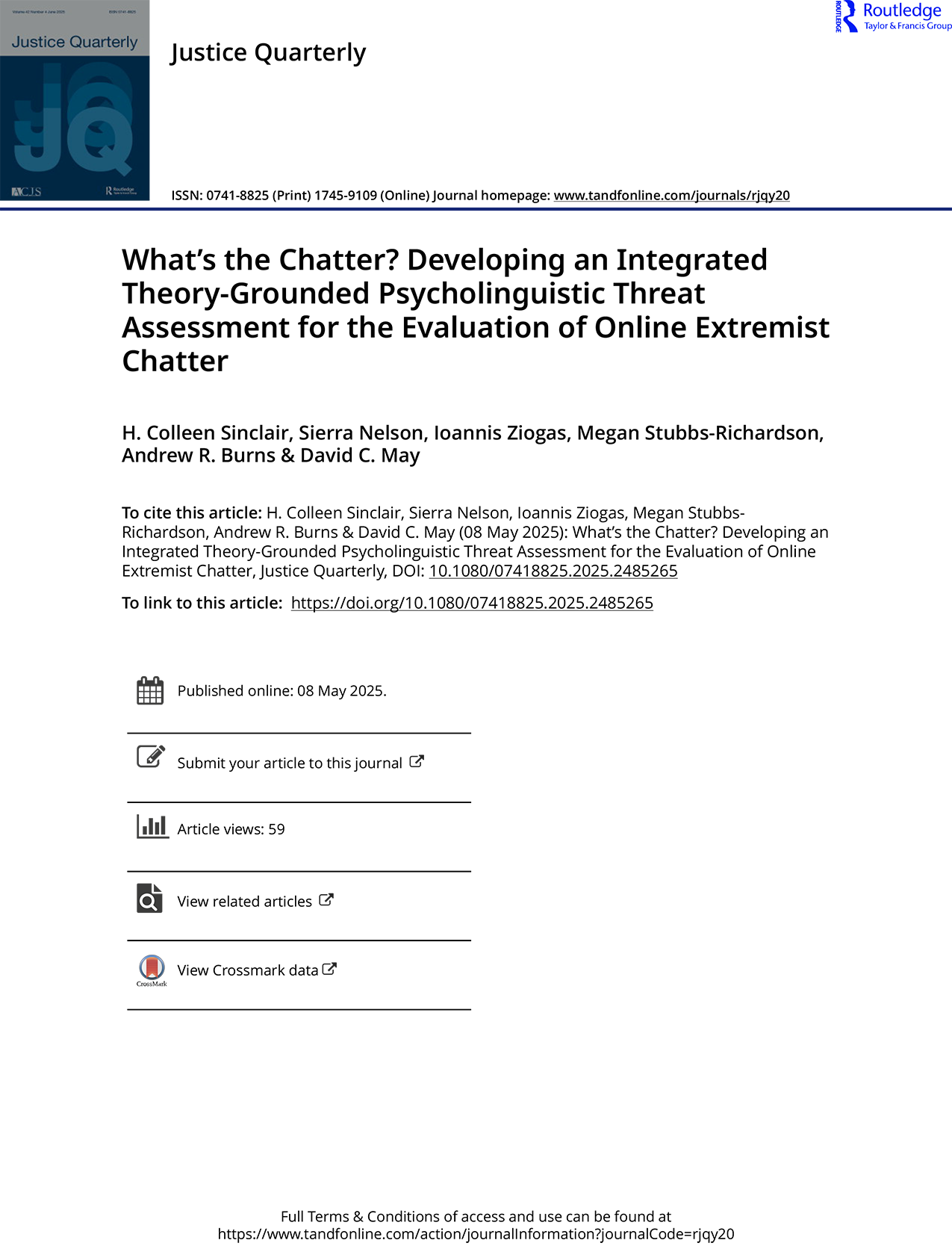 Cover page